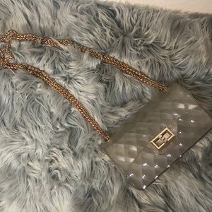 clear transparent purse